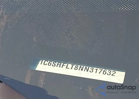 2022 Ram 1500 Rebel 4X4 5'7 Box из США, поврежденный, VIN 1C6SRFLT8NN317632